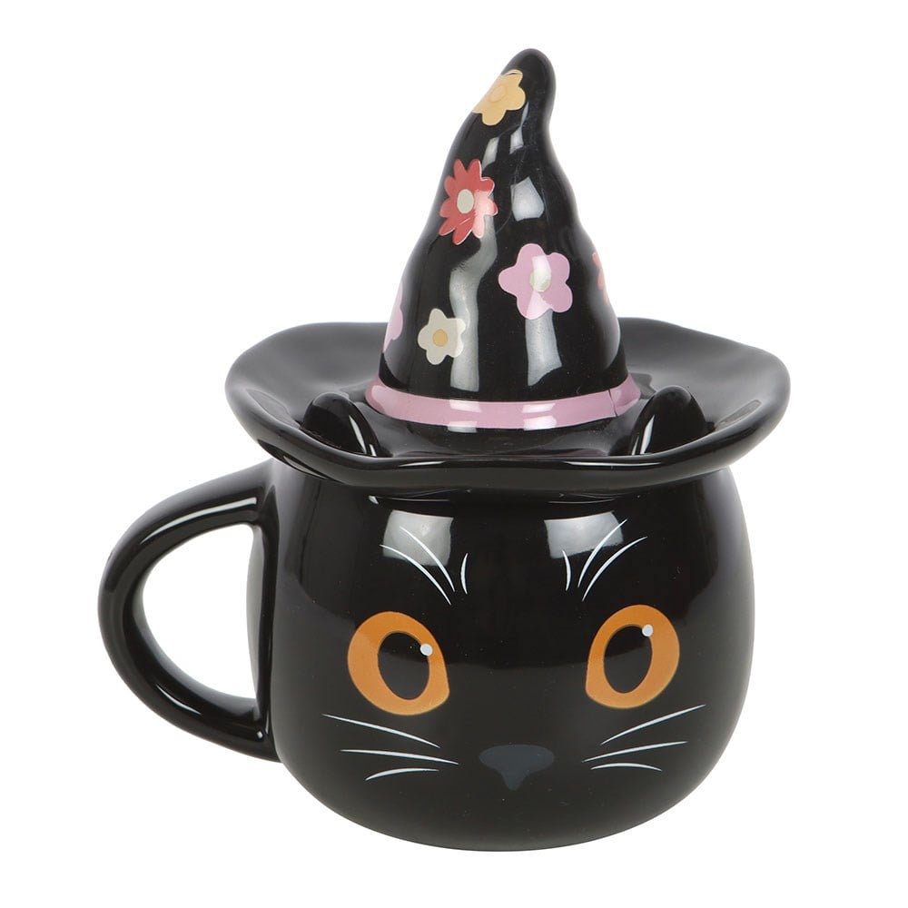 Groovy Witch Cat, Tasse