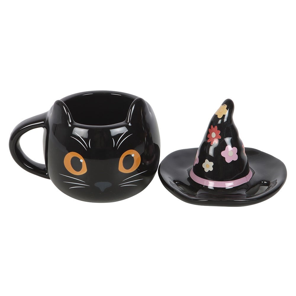 Groovy Witch Cat, Tasse